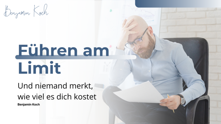 Führen am Limit Onlinekurs Benjamin Koch
